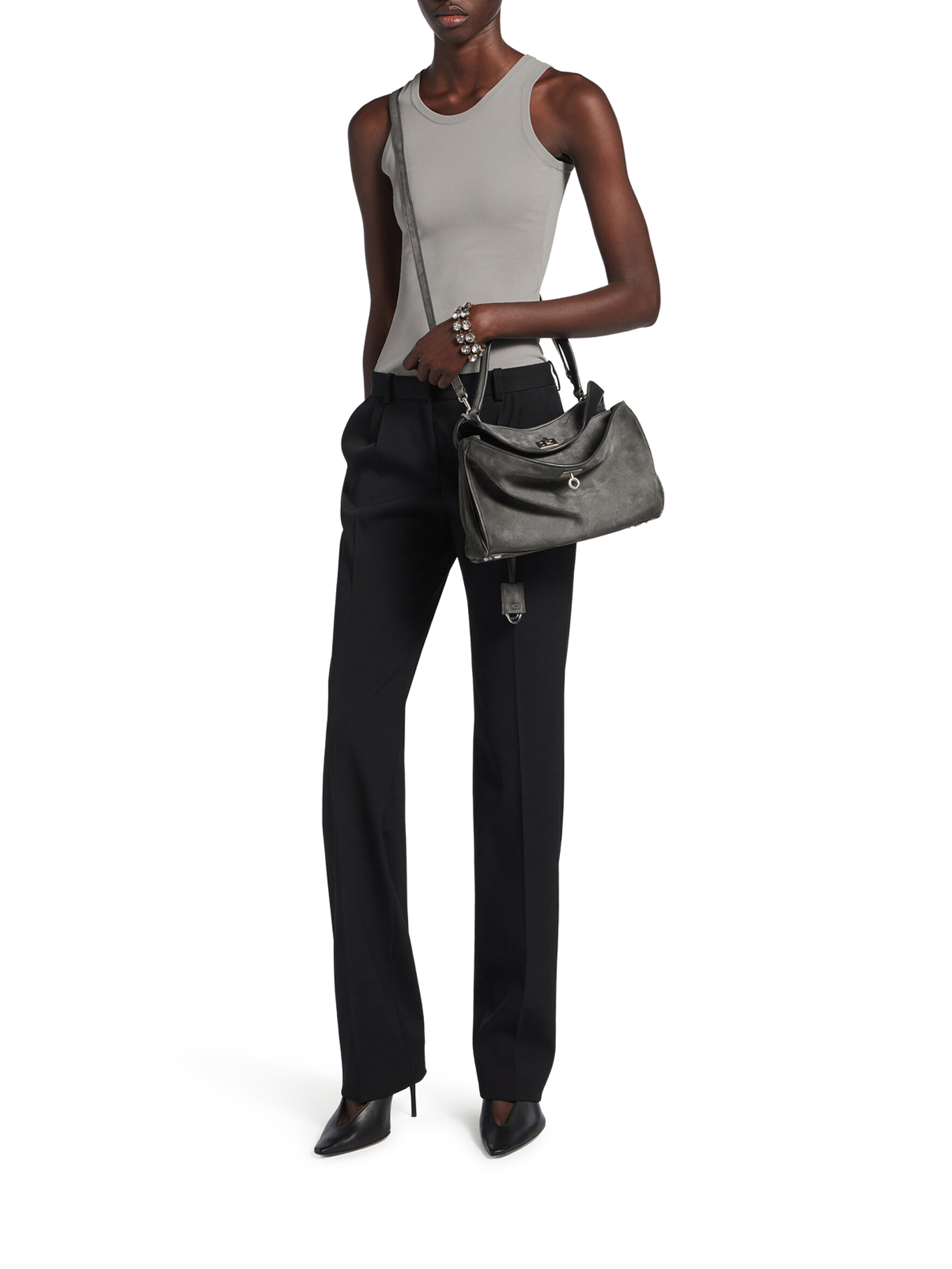 [Balenciaga] Tote bag FW26 7897792AB4G1143 STORM GREY
