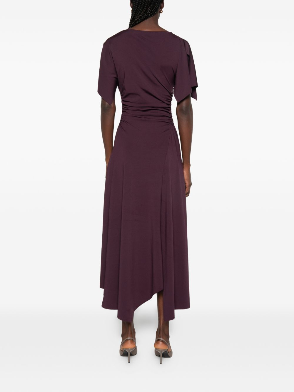 [VICTORIA BECKHAM] Short sleeve dress FW26 1326JDR007350ABLACK