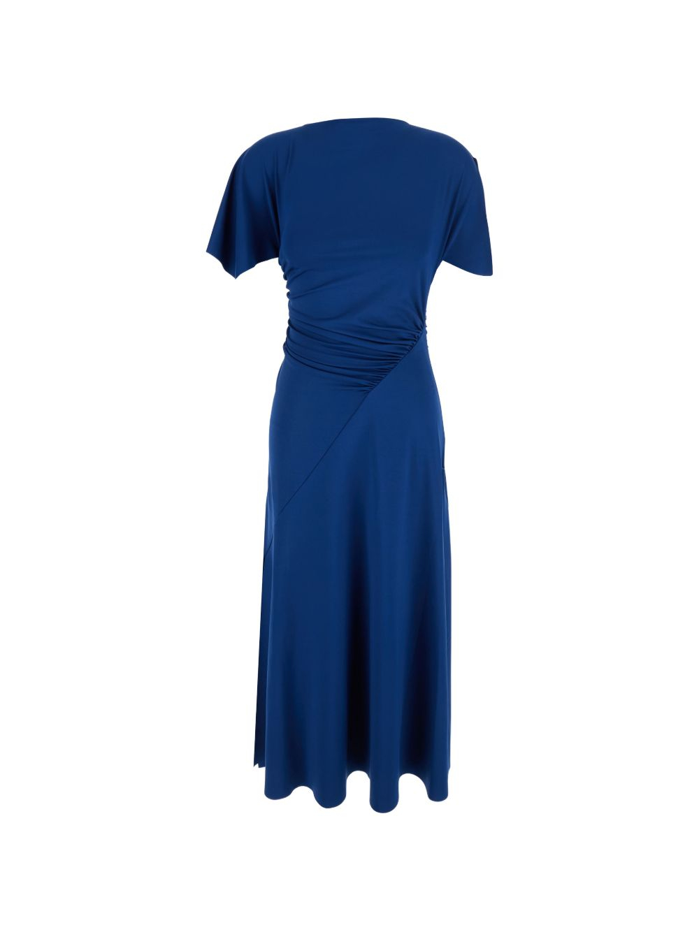 [VICTORIA BECKHAM] Short sleeve dress FW26 1326JDR007350AOCEAN
