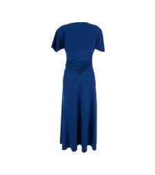 [VICTORIA BECKHAM] Short sleeve dress FW26 1326JDR007350AOCEAN