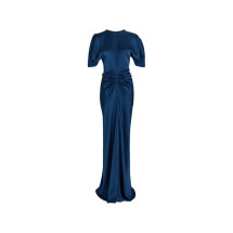 [VICTORIA BECKHAM] Short sleeve dress FW26 1226WDR007004AOCEAN