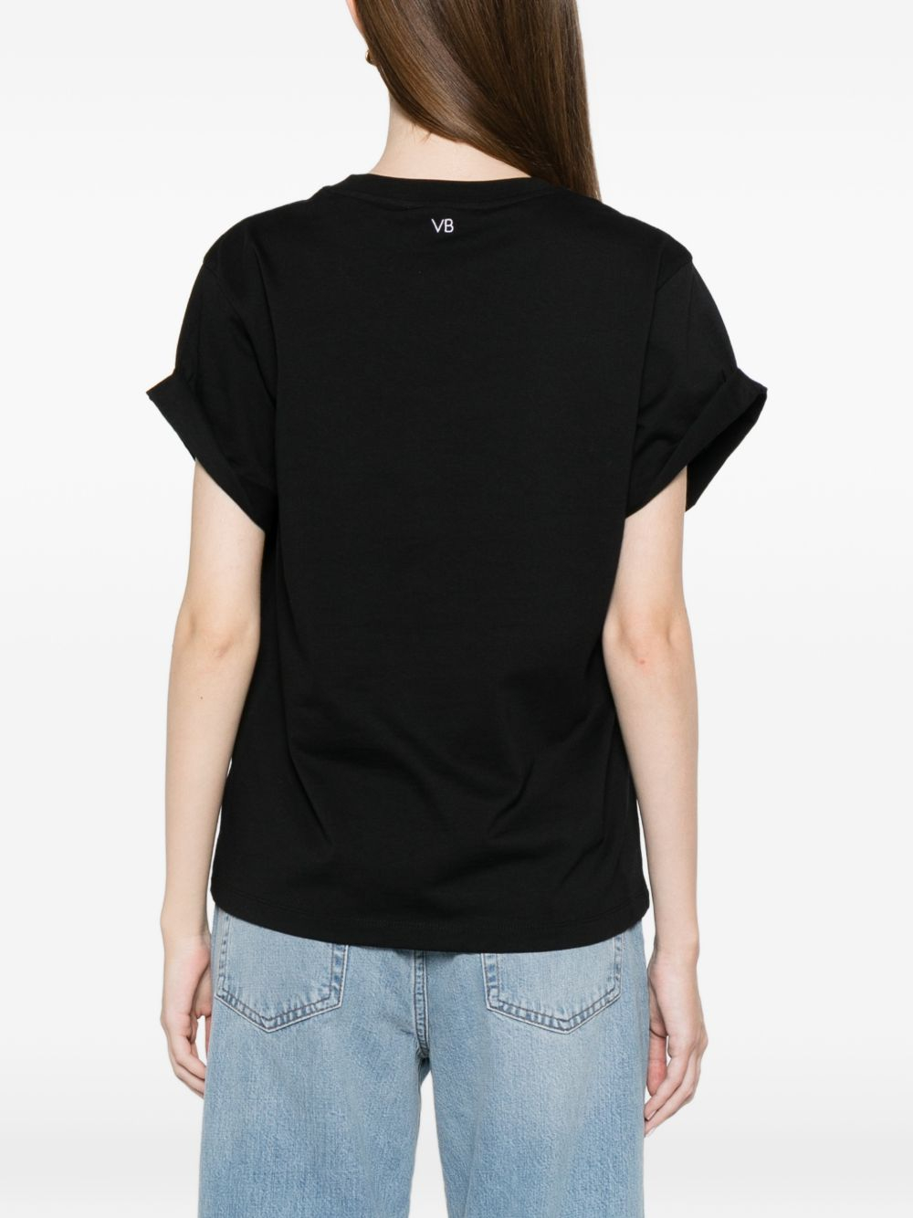 [VICTORIA BECKHAM] T-shirts Short Sleeve FW26 1226JTS007471ABLACK