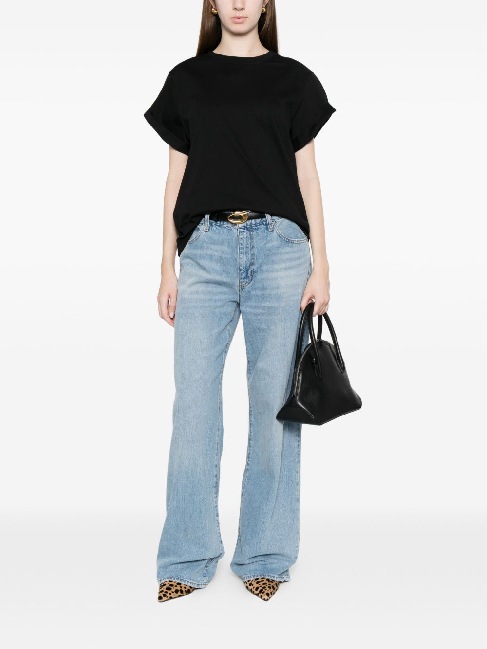 [VICTORIA BECKHAM] T-shirts Short Sleeve FW26 1226JTS007471ABLACK