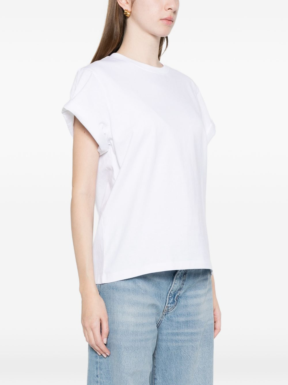 [VICTORIA BECKHAM] T-shirts Short Sleeve FW26 1226JTS007471AWHITE