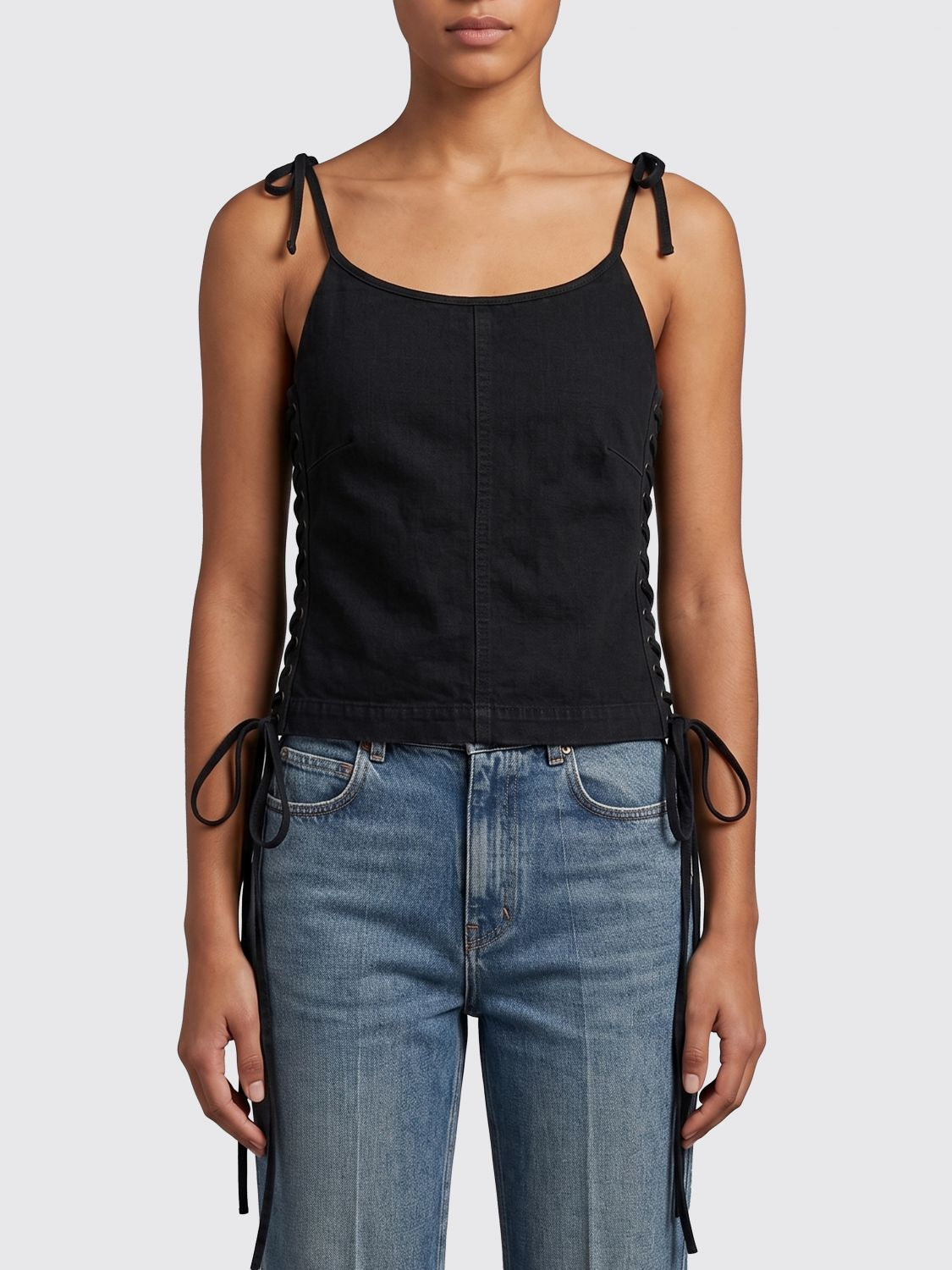 [Balenciaga] T-shirts Sleeveless SS26 857301TQP13 1000