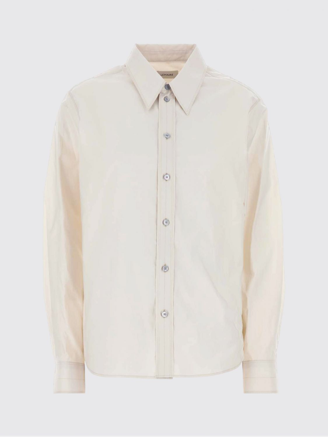 [LEMAIRE] Shirts Long Sleeve SS26 SH1182LF1500 WH048