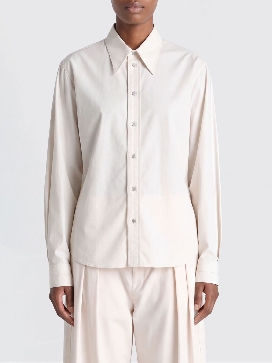 [LEMAIRE] Shirts Long Sleeve SS26 SH1182LF1500 WH048