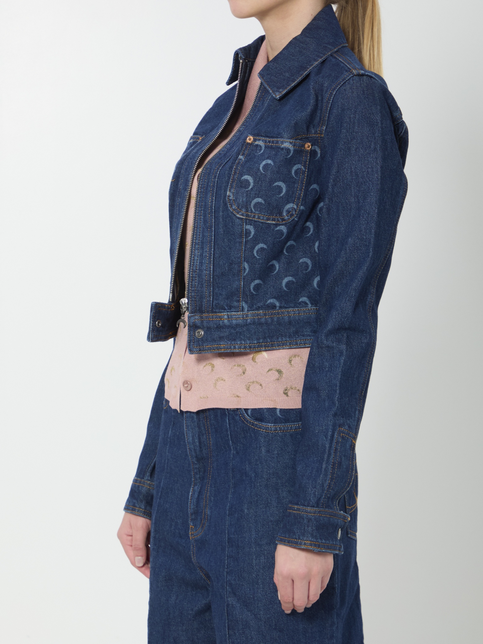 [MARINE SERRE] Casual Jacket SS26 WJA076ARDE_N0002_BL80