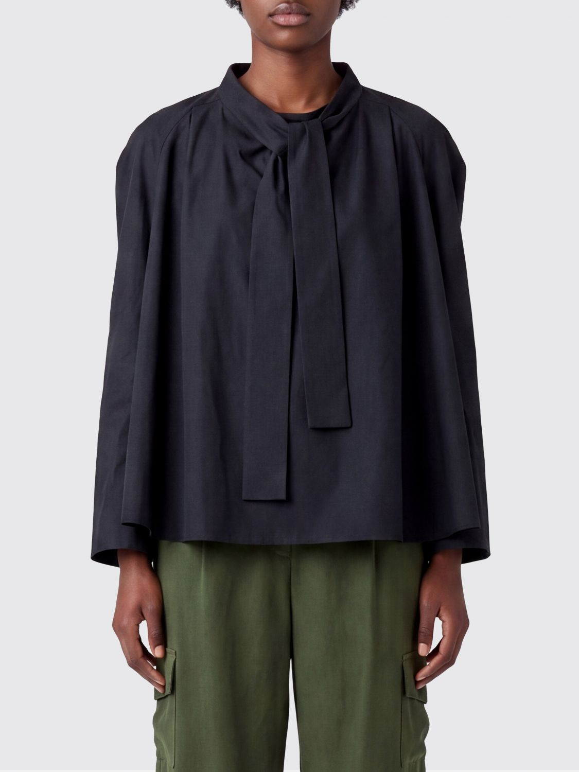 [LEMAIRE] Blouse SS26 SH1218LF1500 BK998