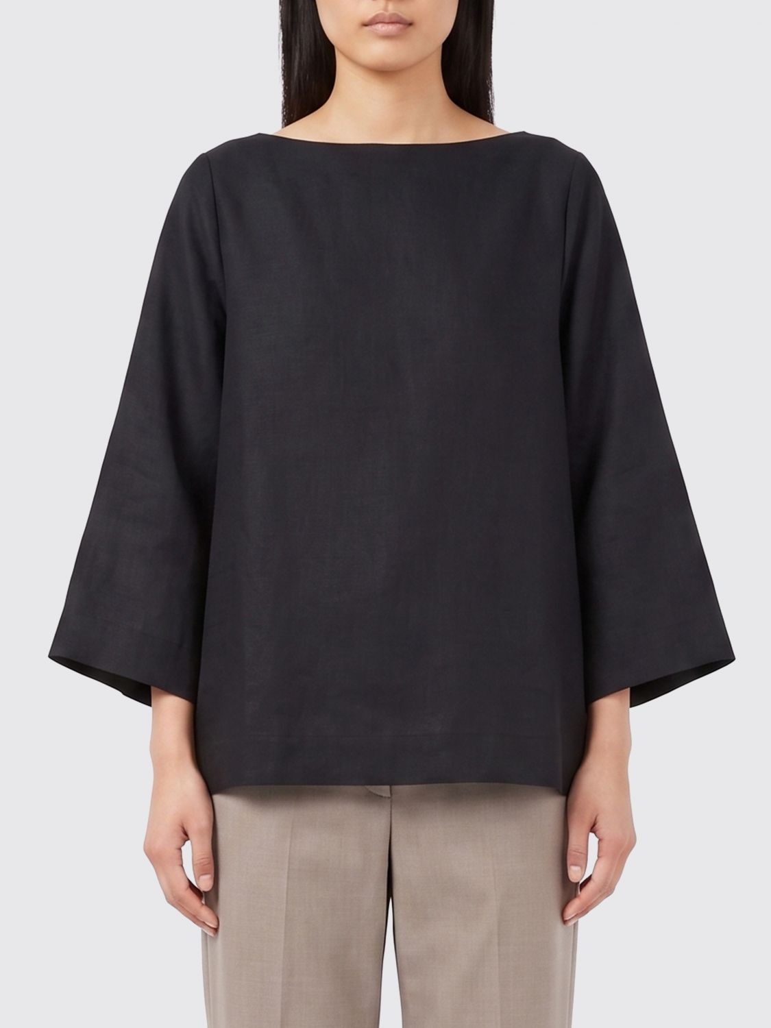 [THE ROW] Blouse SS26 10843W4357 BLK