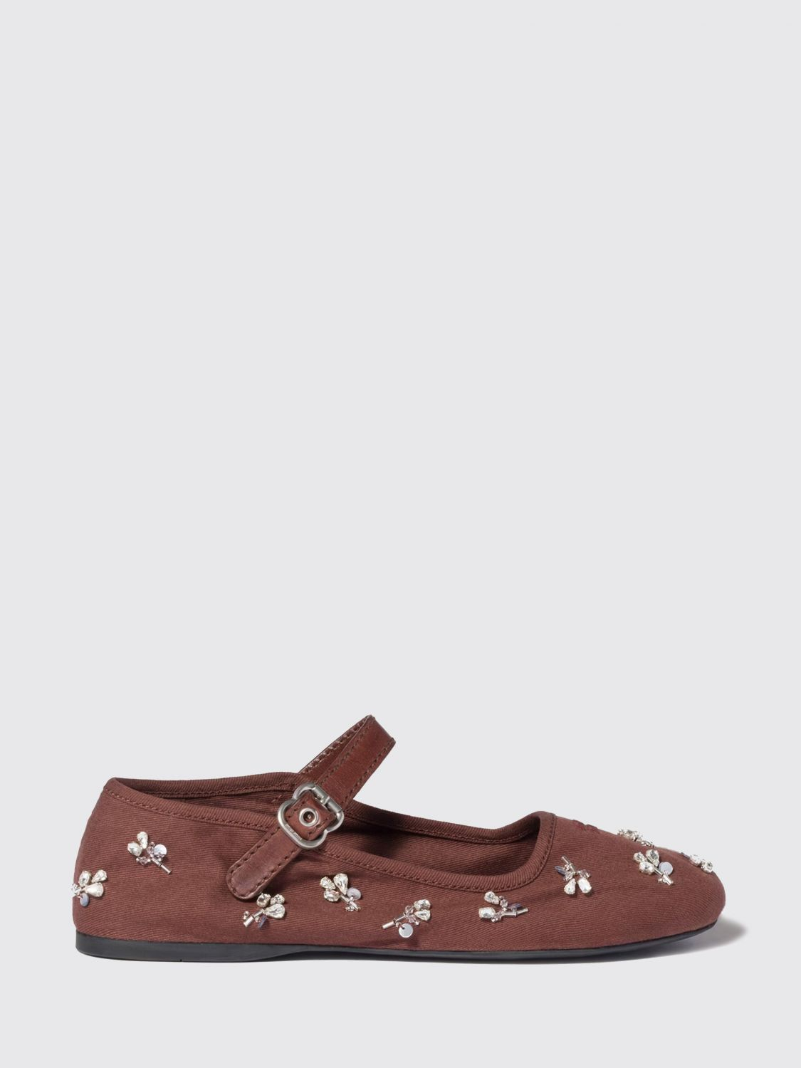 [Miu Miu] Flat shoes SS26 5F617EF0053ZMU F0324