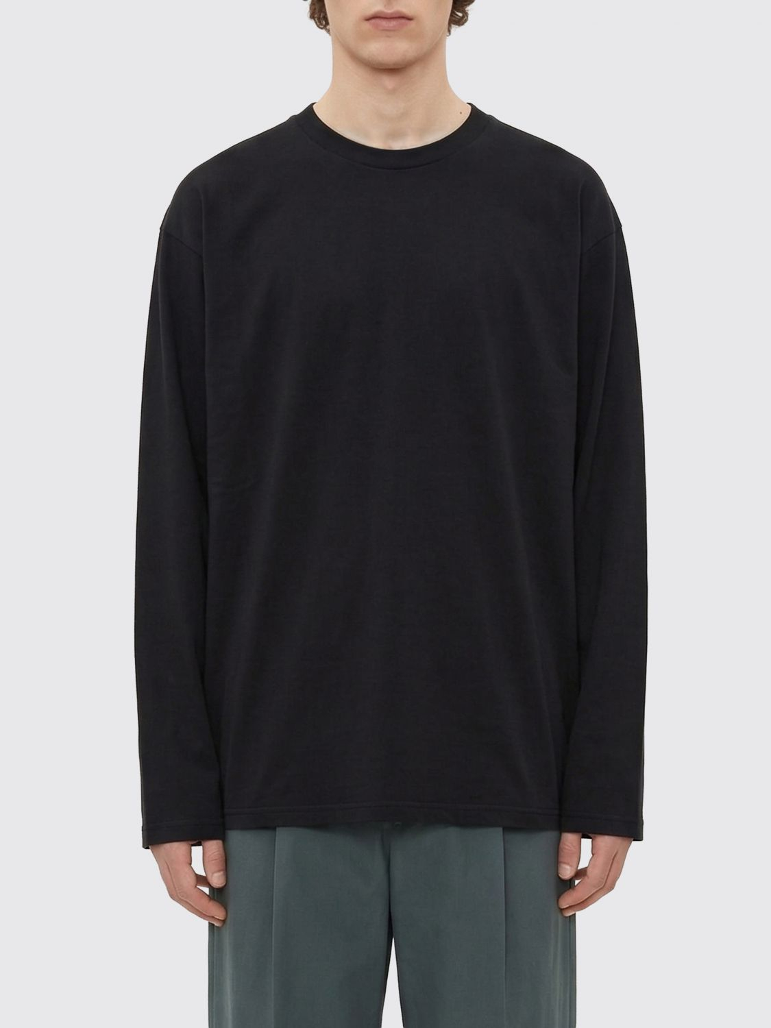 [Jil Sander] T-shirts Long Sleeve SS26 J21GC0196J20360 001