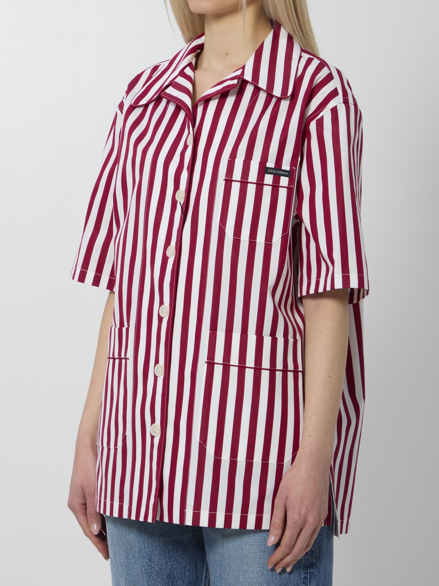 [DOLCE&GABBANA] Shirts Short Sleeve SS26 F5U29T_FR527_S8052