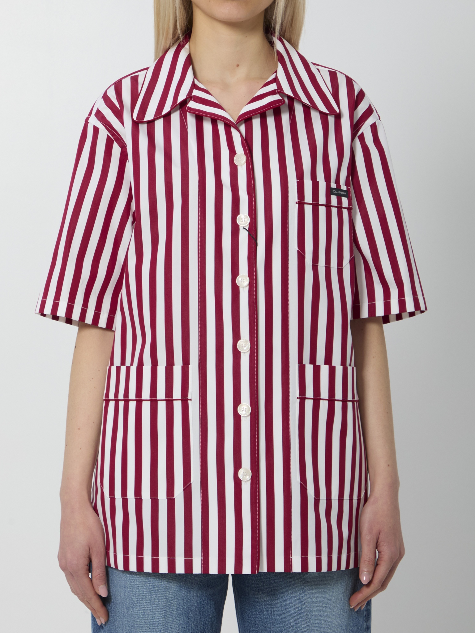 [DOLCE&GABBANA] Shirts Short Sleeve SS26 F5U29T_FR527_S8052
