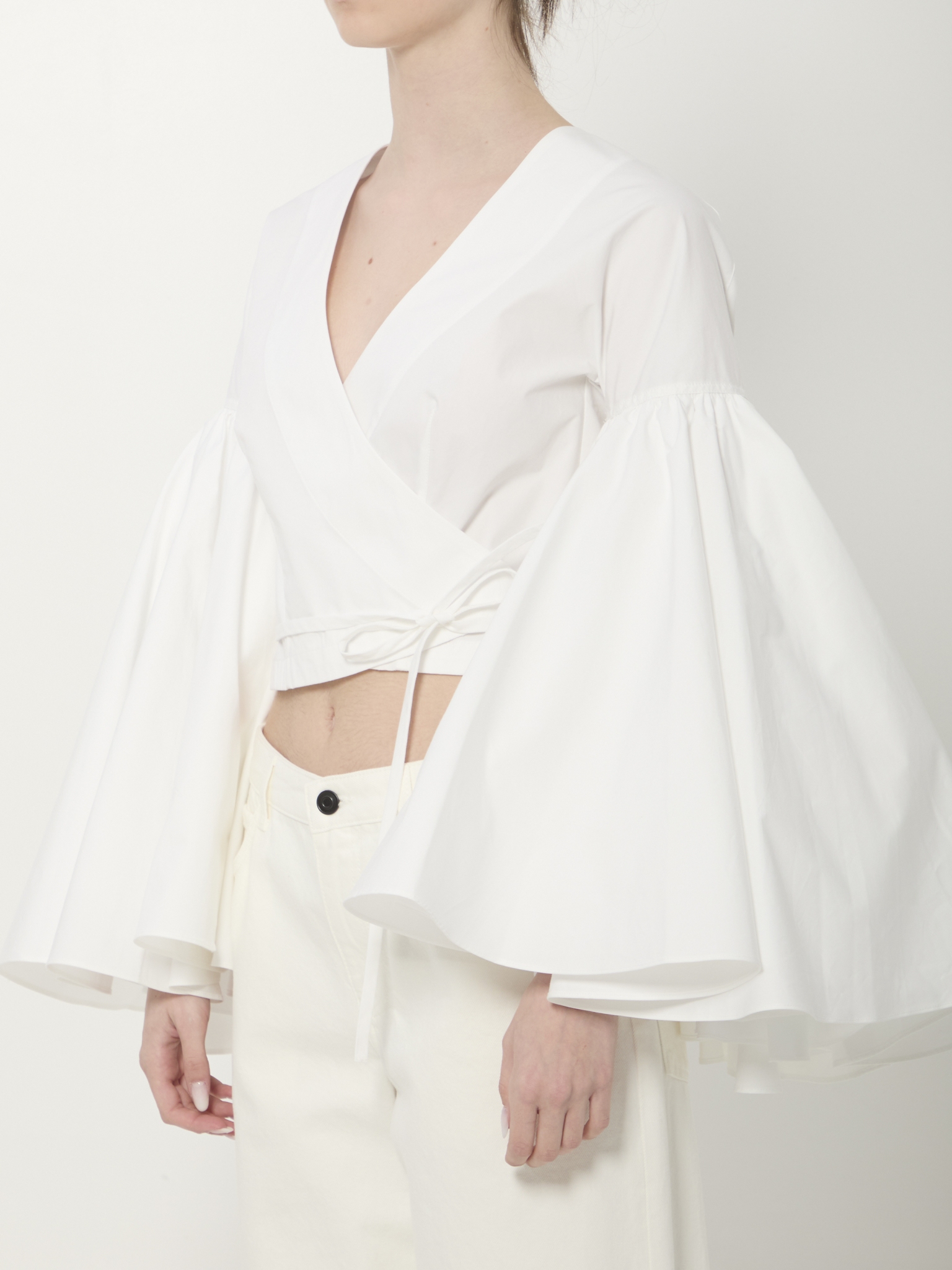 [JACQUEMUS] Blouse SS26 TOW00904A_W00648_100