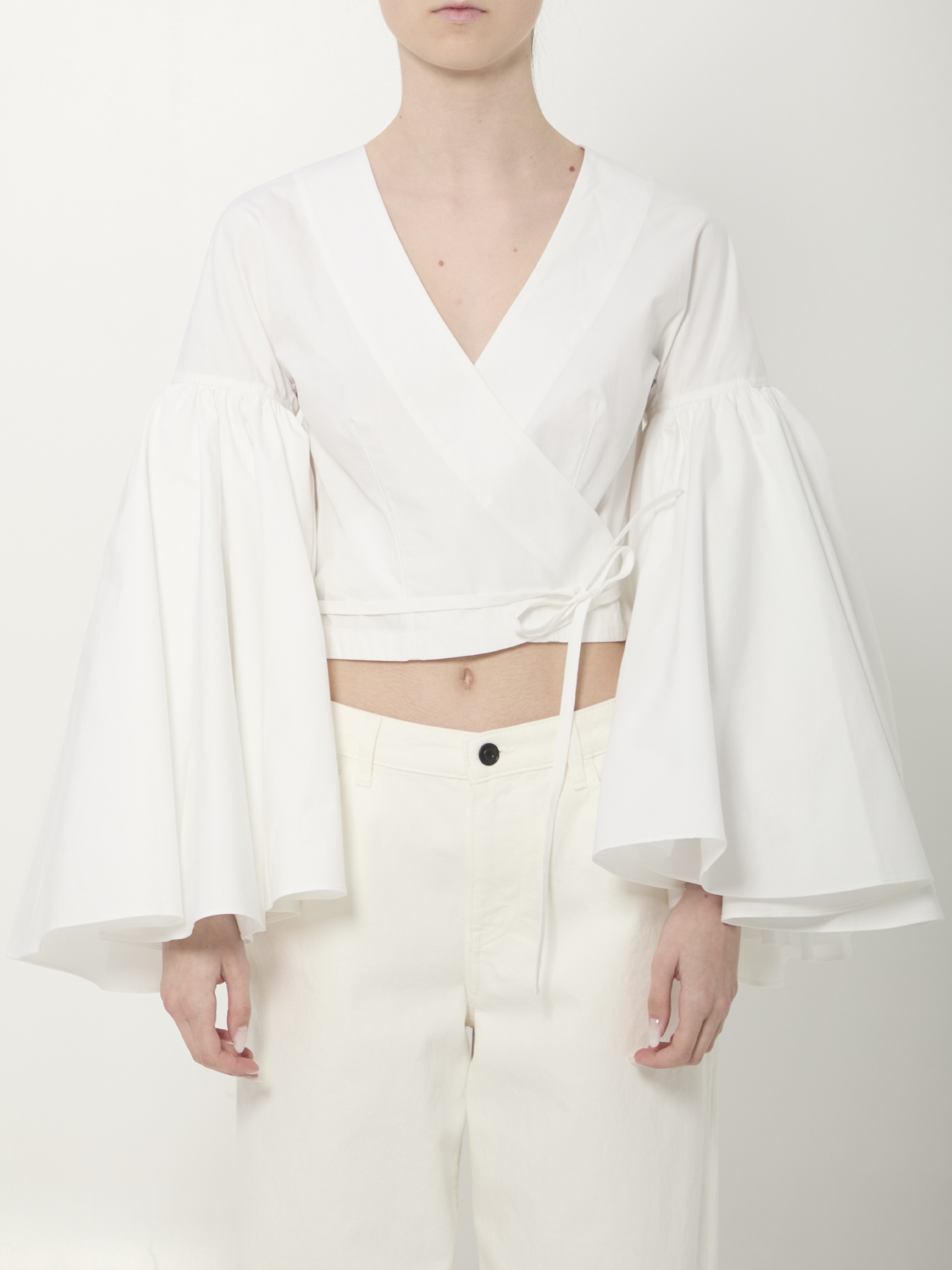 [JACQUEMUS] Blouse SS26 TOW00904A_W00648_100