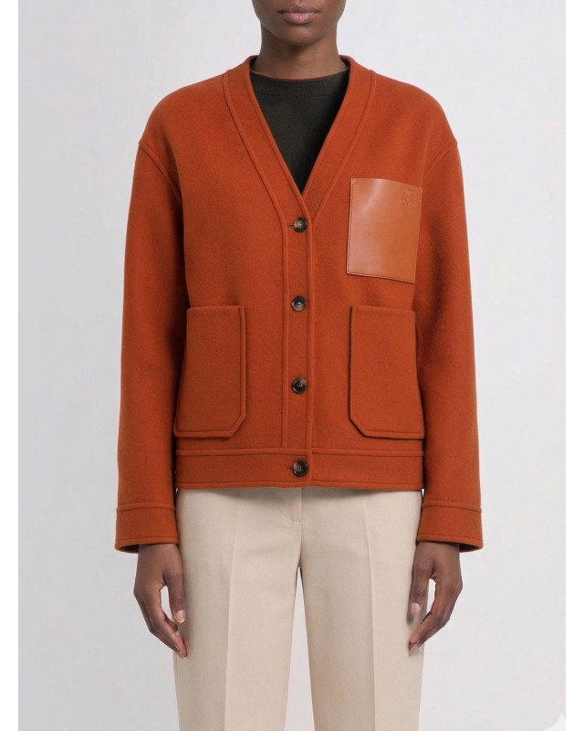[Loewe] Knitwear SS26 S359Y02XFU KHAKIORANGE