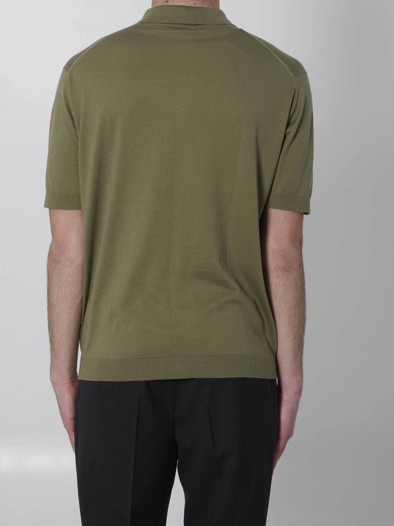 [JOHN SMEDLEY] T-shirts Short Sleeve SS26 ADRIAN__TARRAGON