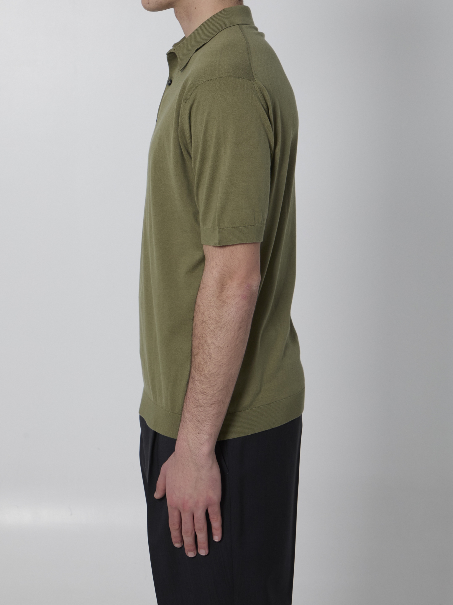 [JOHN SMEDLEY] T-shirts Short Sleeve SS26 ADRIAN__TARRAGON