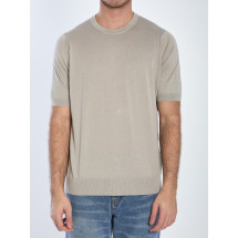 [JOHN SMEDLEY] T-shirts Short Sleeve SS26 KEMPTON__PARCHMENT