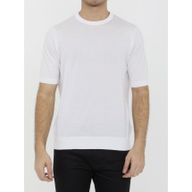 [JOHN SMEDLEY] T-shirts Short Sleeve SS26 KEMPTON__WHITE