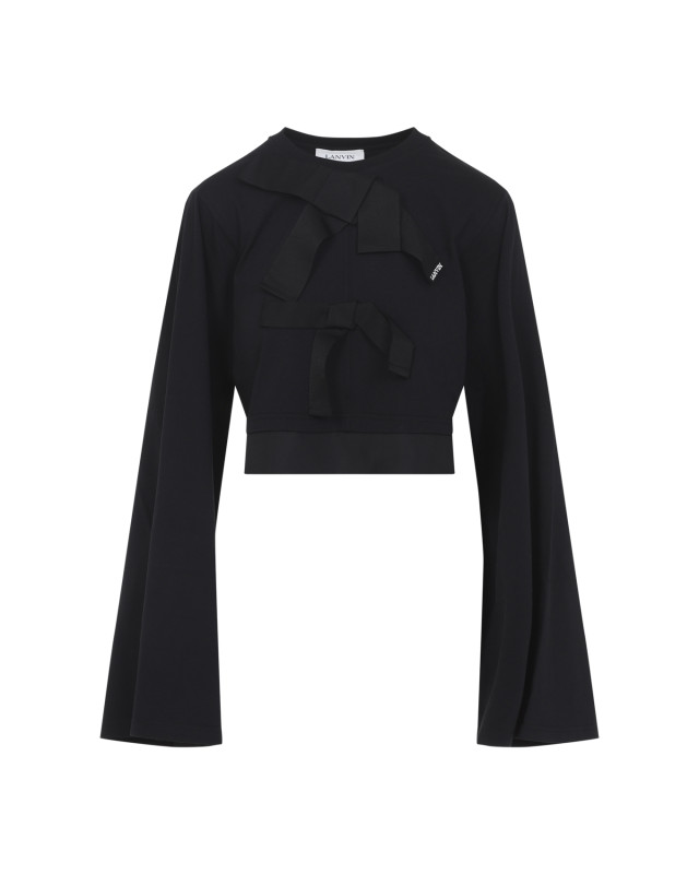 [Lanvin] T-shirts Long Sleeve SS26 RWTS0029J055P2