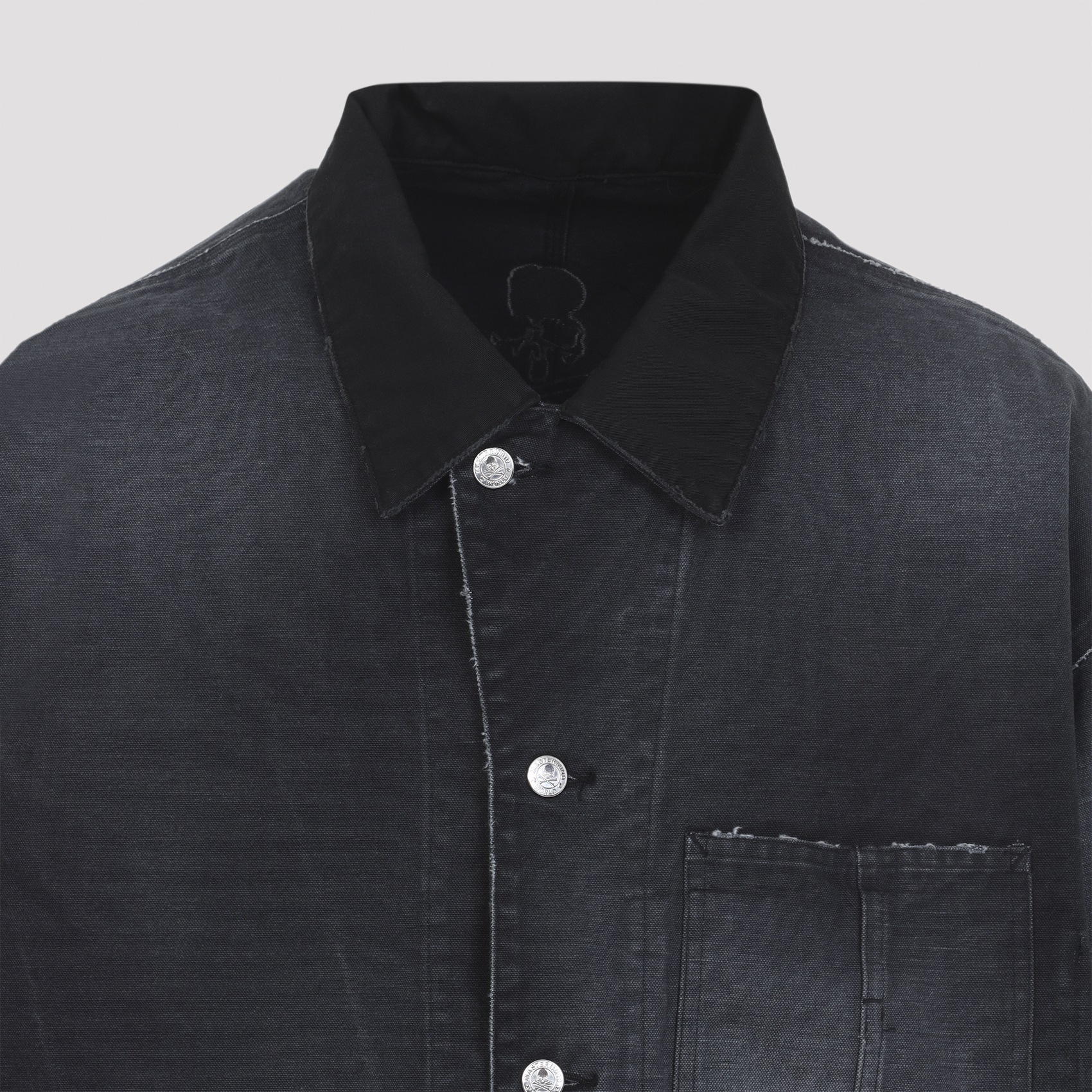 [Mastermind World] Denim jacket SS26 MW26SE1BL003.006