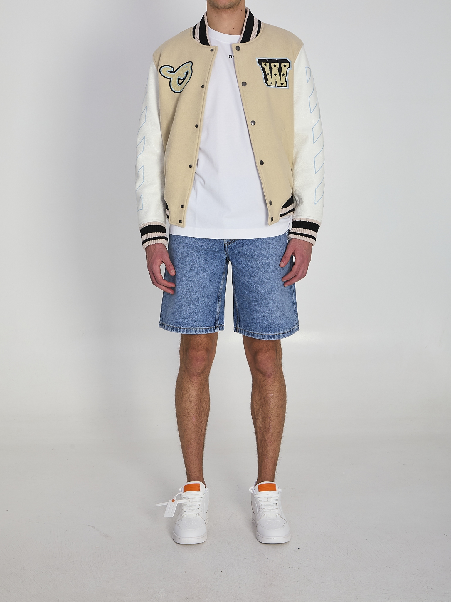 [Off White] Bomber Jacket SS26 OMJA122S26_LEA002_1010