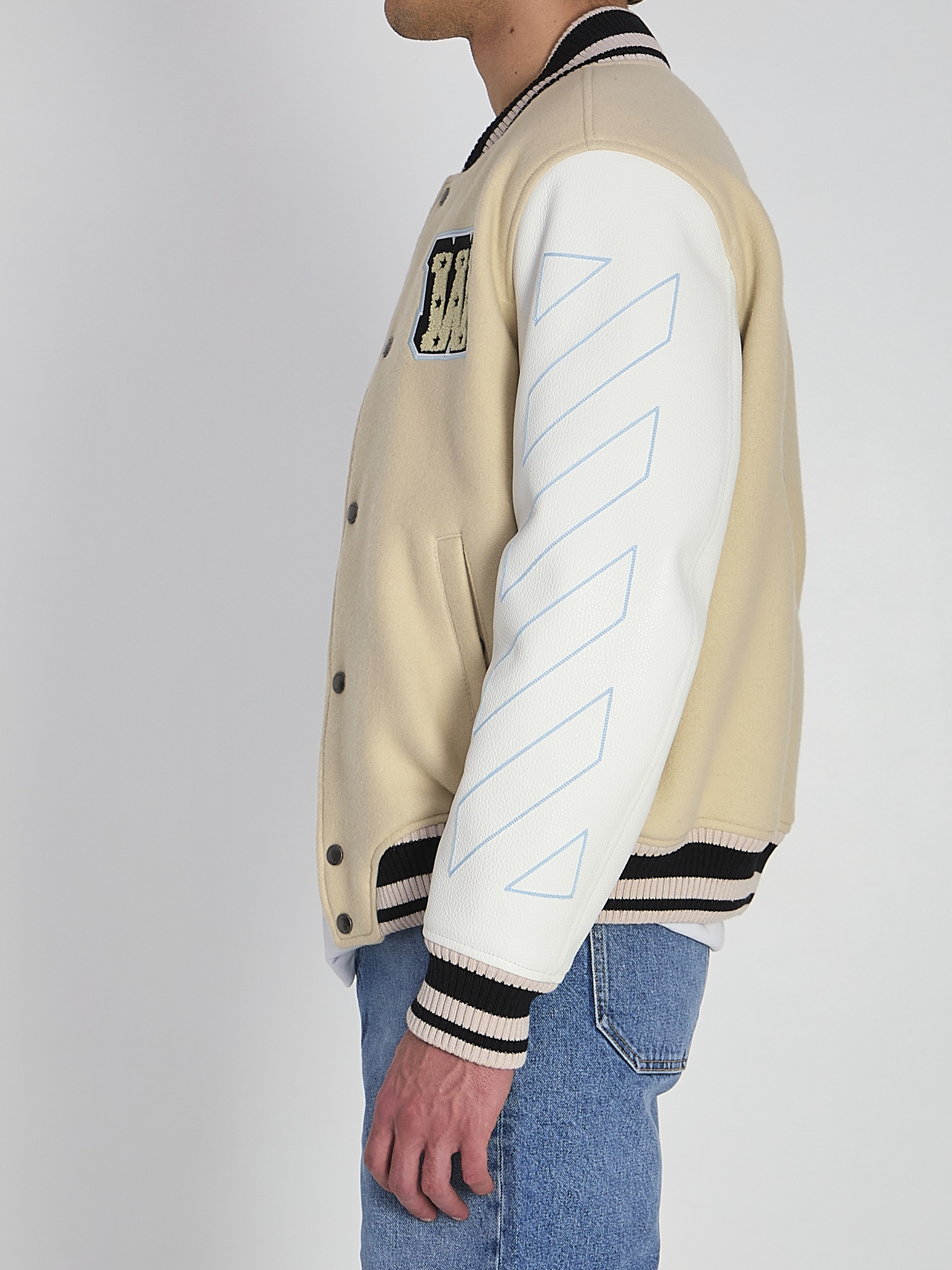 [Off White] Bomber Jacket SS26 OMJA122S26_LEA002_1010
