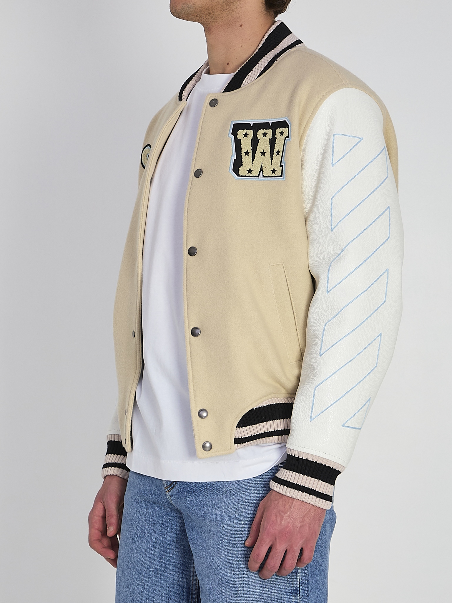 [Off White] Bomber Jacket SS26 OMJA122S26_LEA002_1010