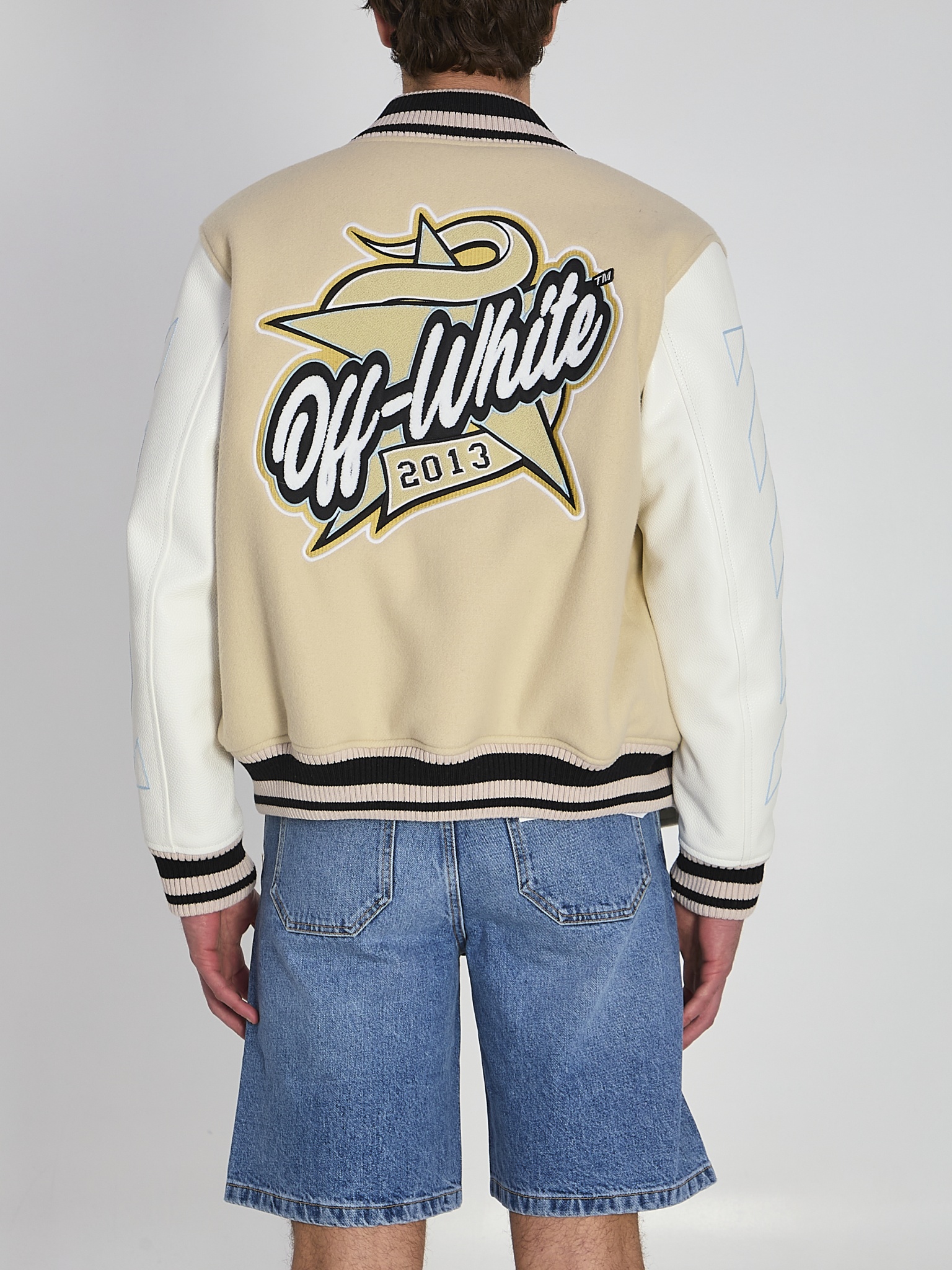 [Off White] Bomber Jacket SS26 OMJA122S26_LEA002_1010