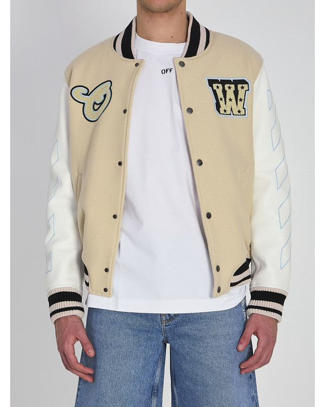 [Off White] Bomber Jacket SS26 OMJA122S26_LEA002_1010
