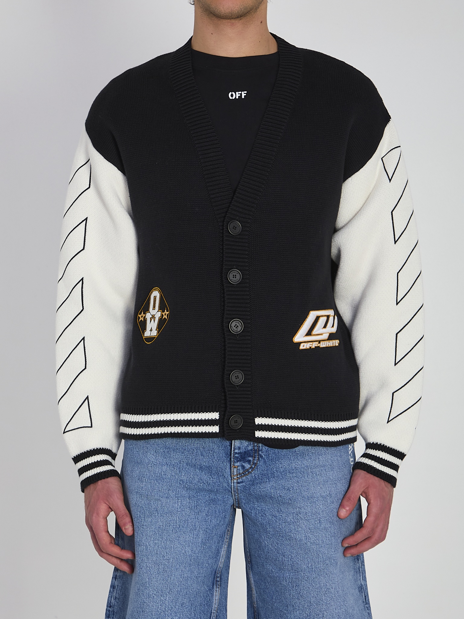 [Off White] Knitwear SS26 OMHB019S26_KNI002_0001