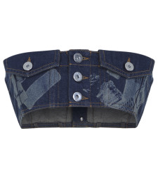 [JEAN PAUL GAULTIER] Top SS26 2601WBR014D027