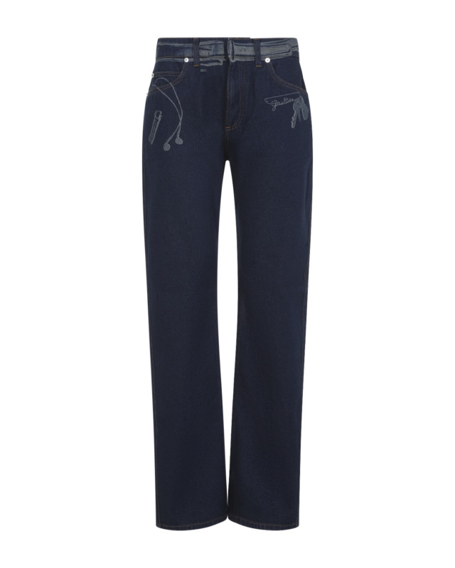 [JEAN PAUL GAULTIER] Jeans SS26 2601WTR060D027