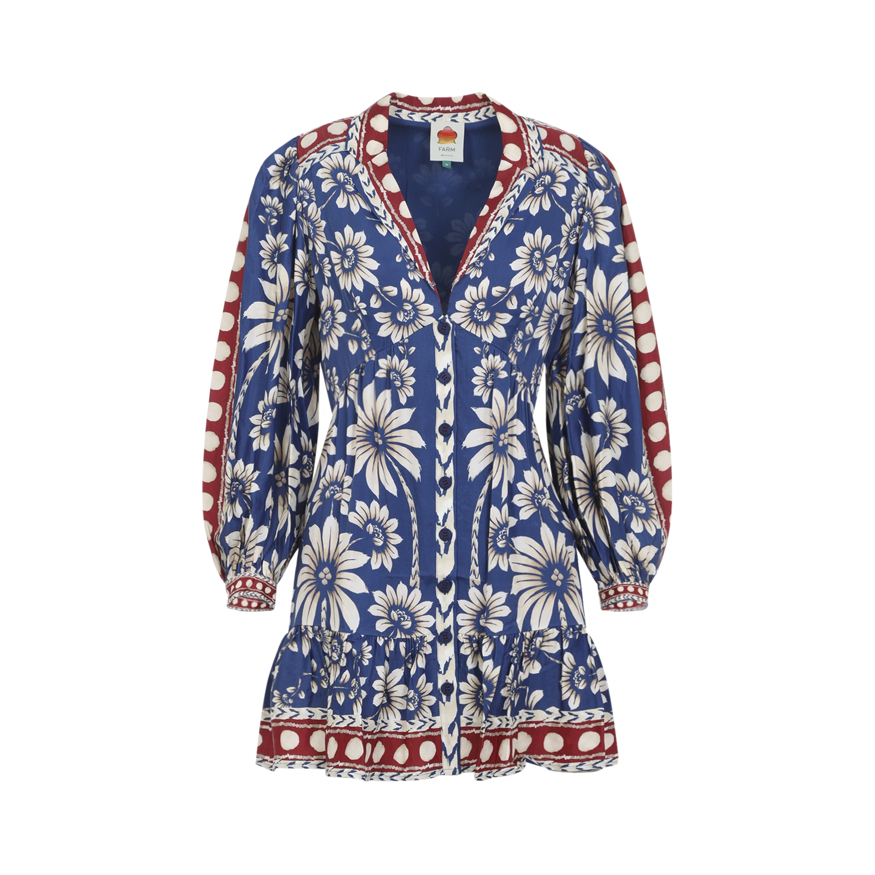 [Farm Rio] Long sleeve dress SS26 350091