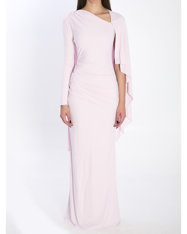 [SELF PORTRAIT] Long sleeve dress SS26 RS26505X__PINK