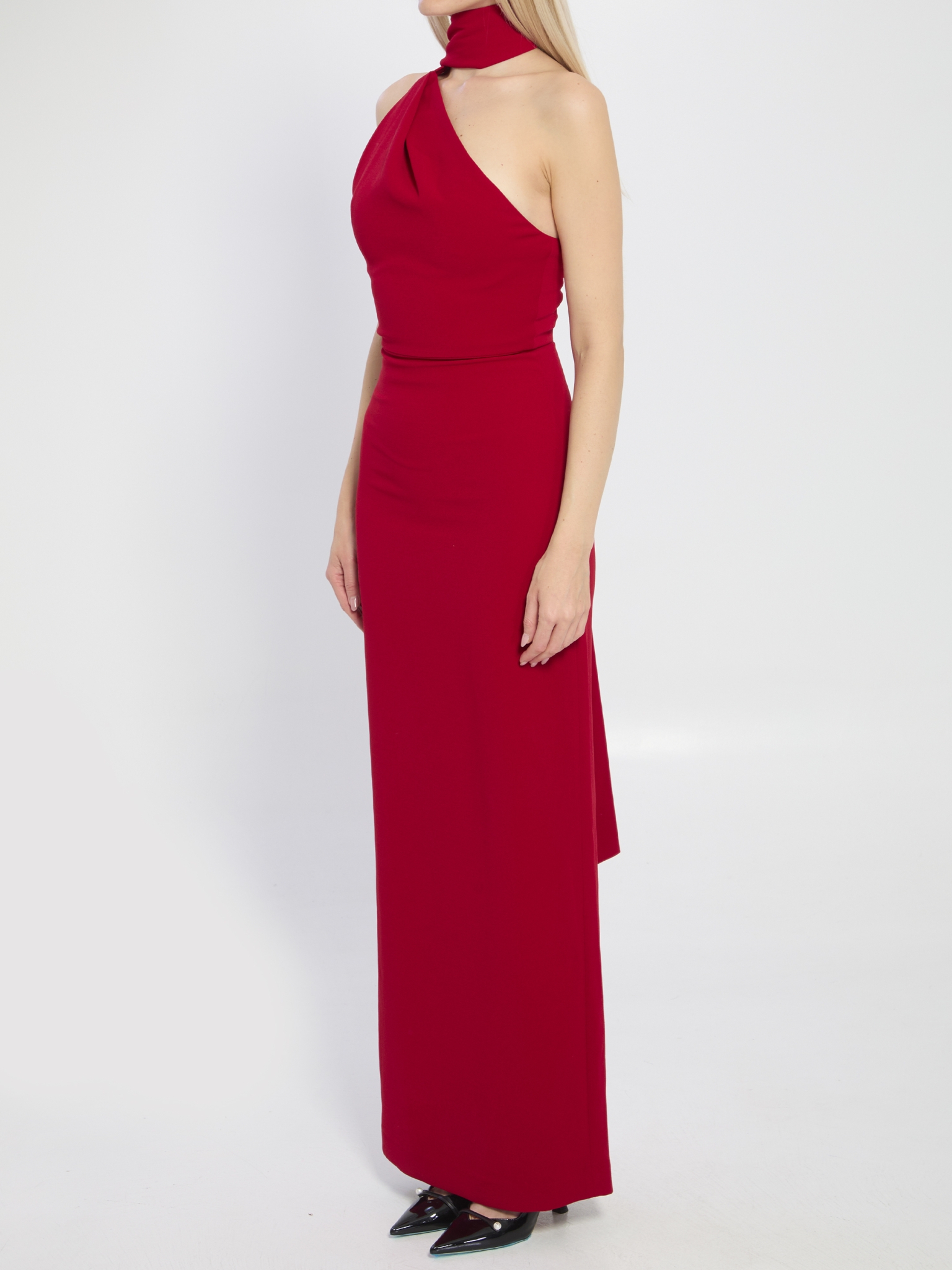 [Solace London] Sleeveless dress SS26 OS38011__RED