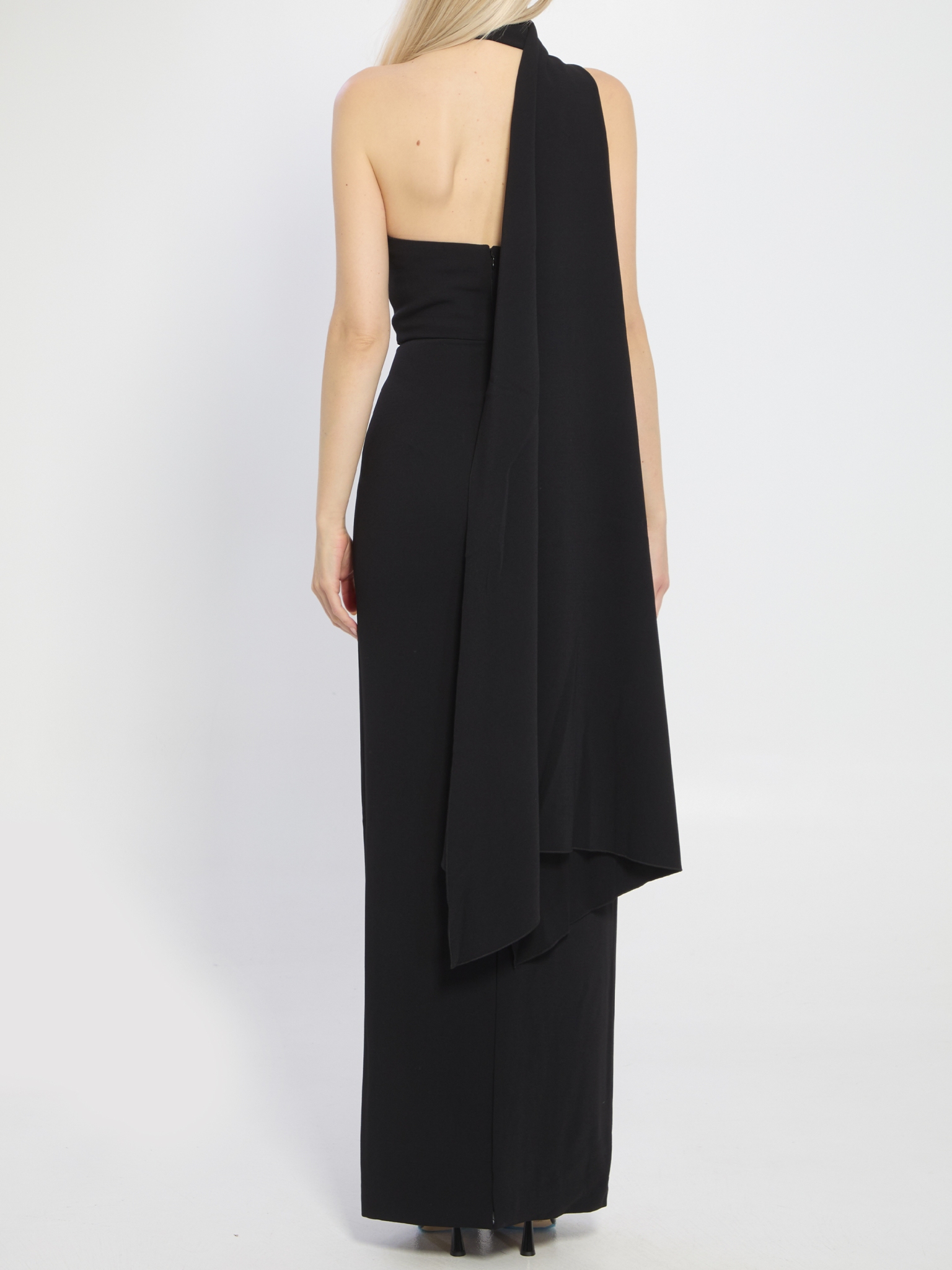 [Solace London] Sleeveless dress SS26 OS38011__BLACK