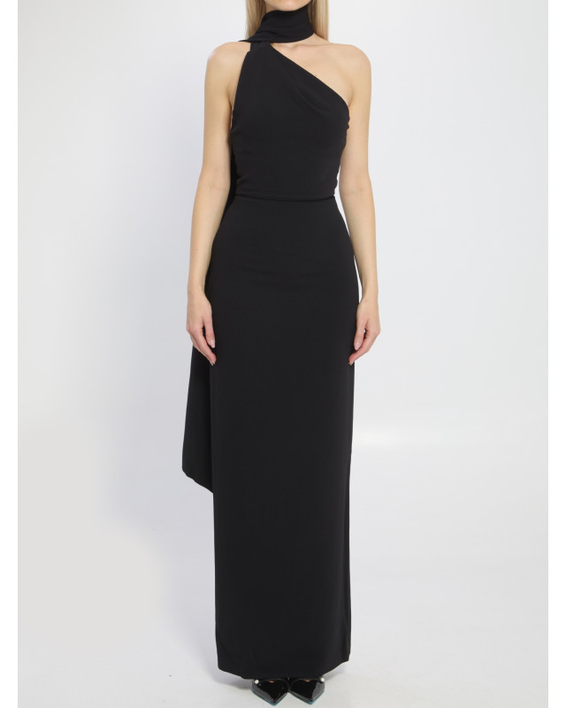[Solace London] Sleeveless dress SS26 OS38011__BLACK