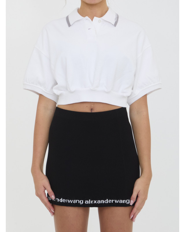[ALEXANDER WANG] T-shirts Short Sleeve SS26 4CC12612070__100