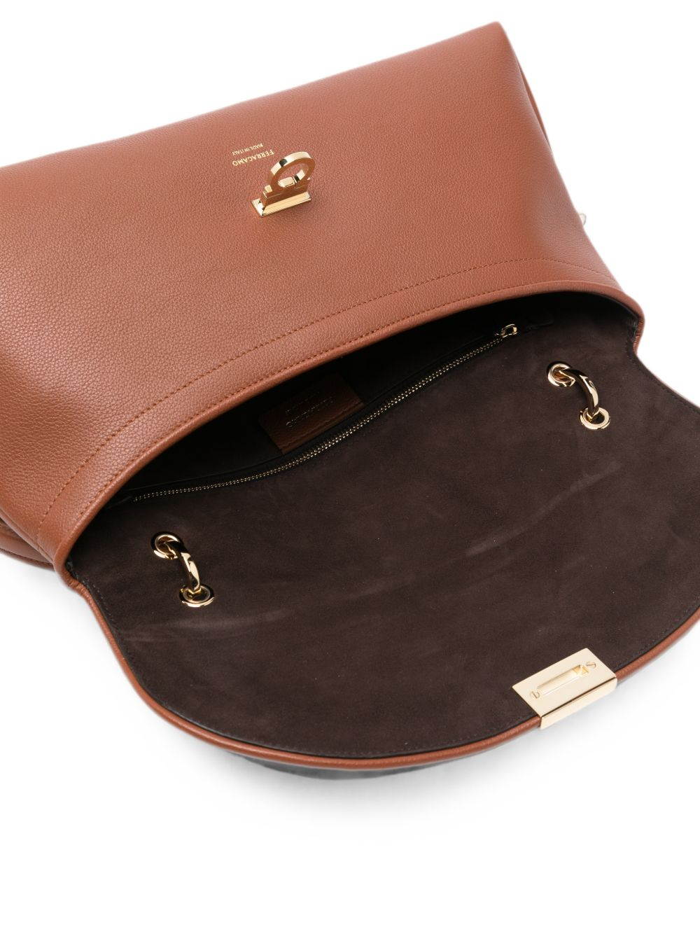 [Salvatore Ferragamo] Shoulder bag FW26 0796520COGNAC