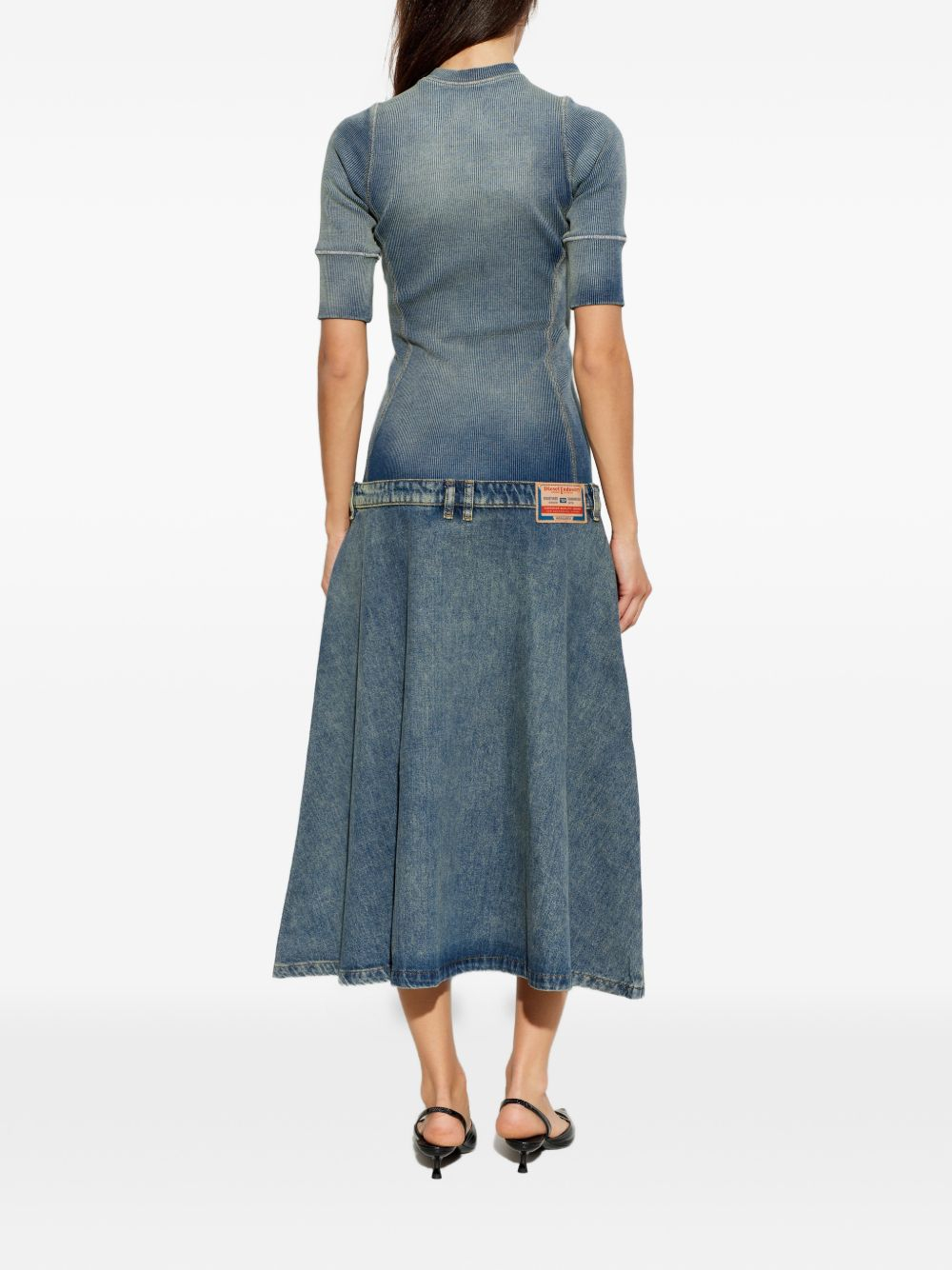 [Diesel] Short sleeve dress FW26 A230320IFBL01