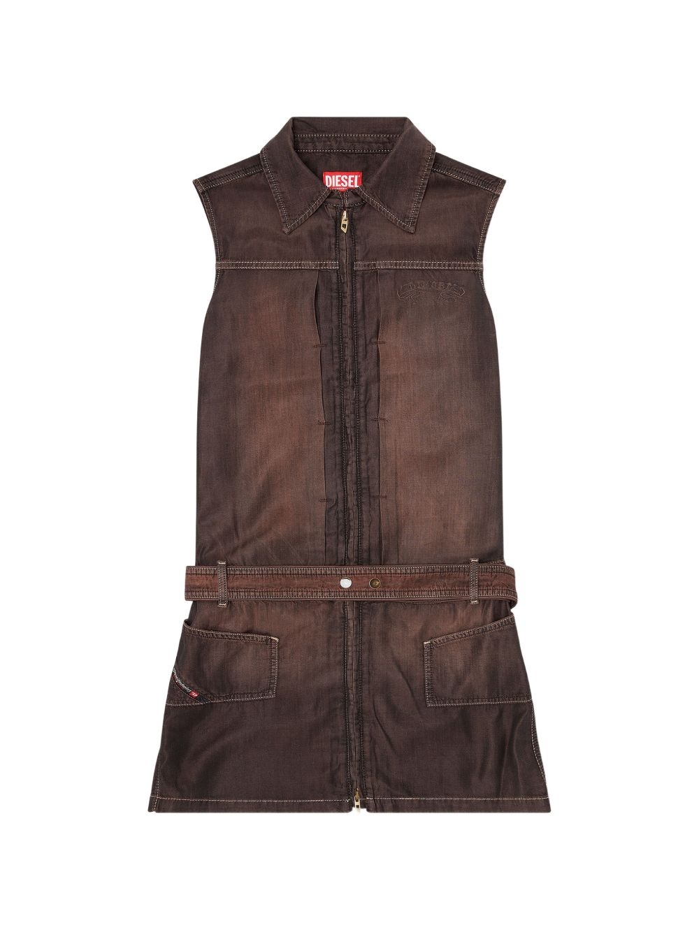 [Diesel] Sleeveless dress FW26 A23287068YF02