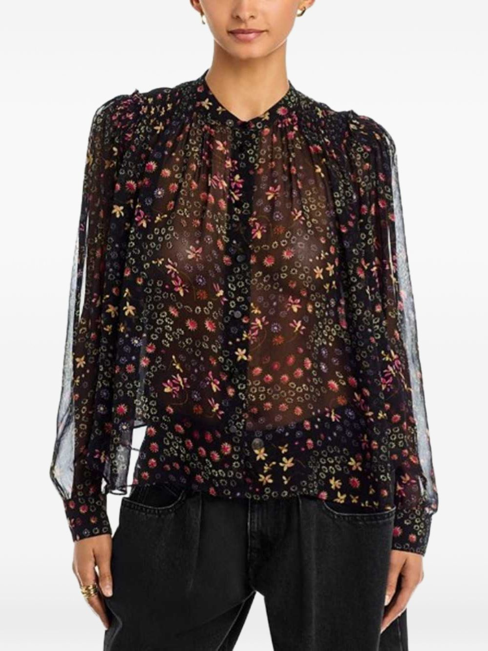 [Marant Etoile] Blouse FW26 HT0947FAD3J01EBKEC