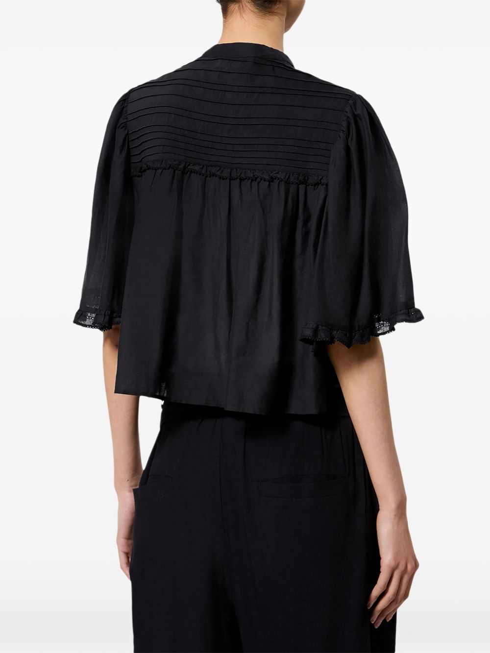 [Marant Etoile] Blouse FW26 HT0945FBB3J04E01BK