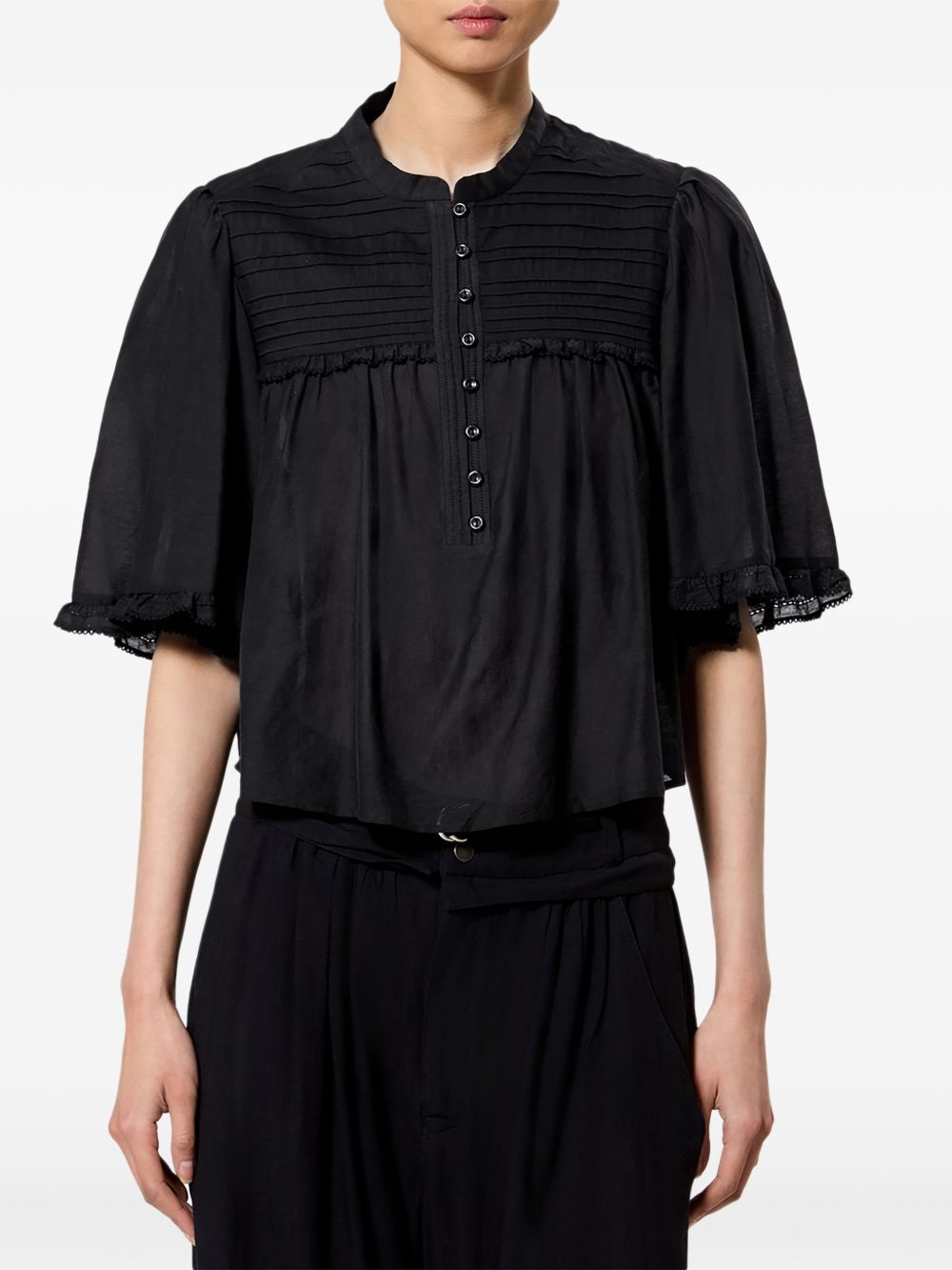 [Marant Etoile] Blouse FW26 HT0945FBB3J04E01BK