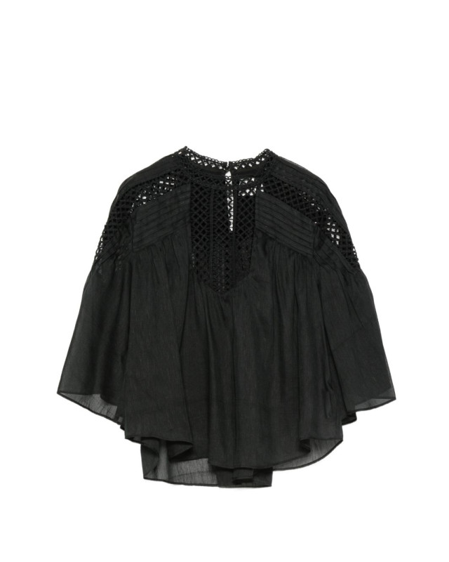 [Marant Etoile] Blouse FW26 HT0902FAD3J04E01BK