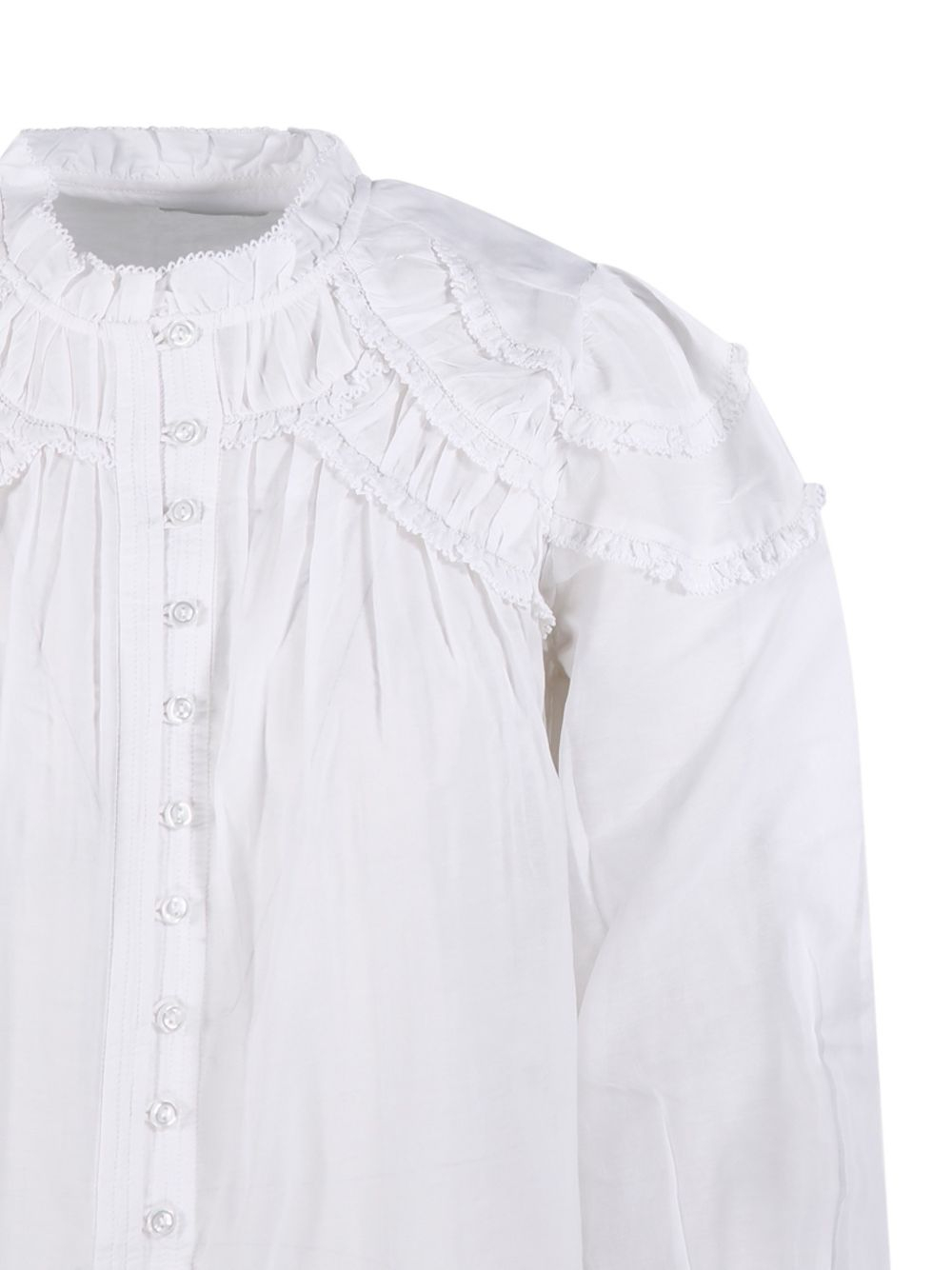 [Marant Etoile] Blouse FW26 HT0681FBB3J04E20WH