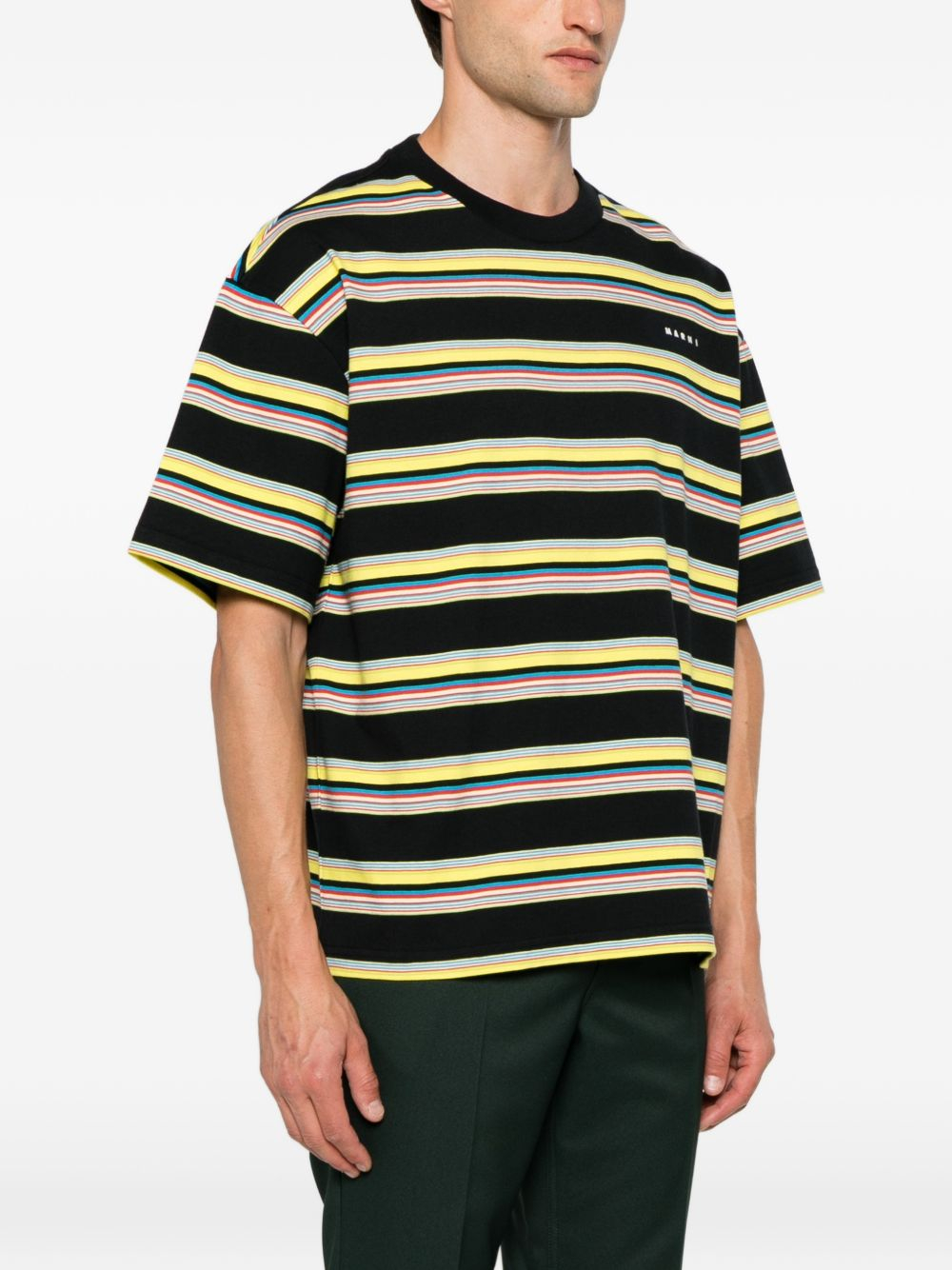 [Marni] T-shirts Short Sleeve FW26 HUJY0001S0UTC682STY48